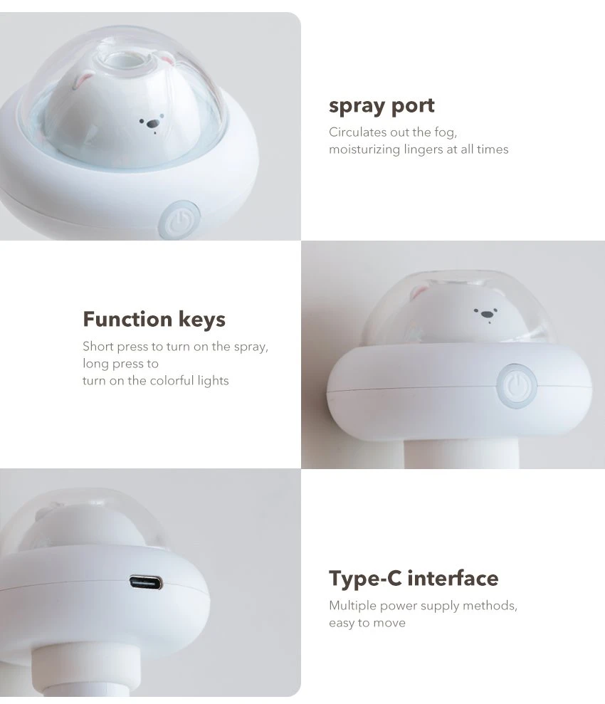 Tiny Portable USB Humidifier for Camping