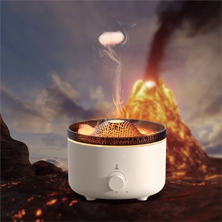 Creative Volcanic Flame Diffuser