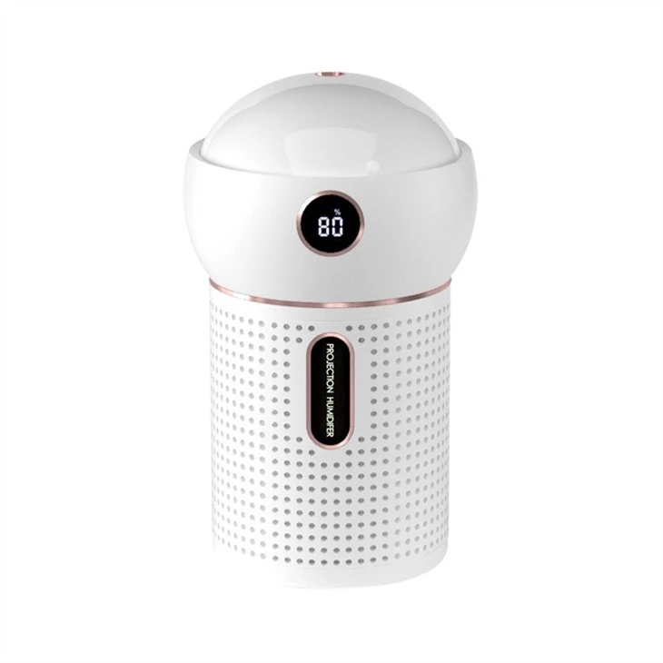 Desktop mini humidifier with projection